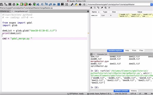 Merge raster data with GDAL in Python