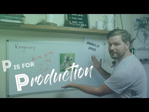 Production - Intro to ESL Lesson Planning (Part 6)