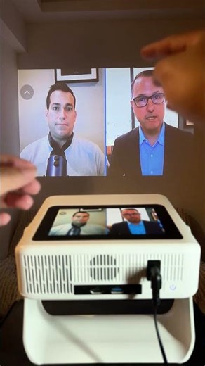 AEPUOSEM Touch Screen Projector Unboxing | Setup & First Look #bedroomgoals #nintendo #retrogameroom