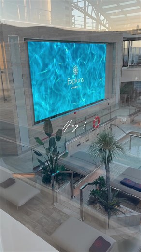 Welcome aboard Explora Journeys ✨ A midsize luxury ship where every detail feels curated just for you. Think world-class dining, chic lounges, wellness sanctuaries, ocean-front suites, and immersive enrichment programs. 🌊⚓️ Not too big. Not too small. Just the perfect size to give you endless options without ever feeling crowded. From wine tastings 🍷 to live entertainment 🎶, from spa days 💆‍♀️ to sunrise yoga 🧘‍♂️—this is luxury cruising redefined. Would you sail this way? 🚢💙 #ExploraJour