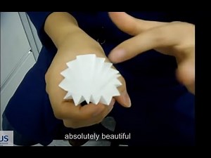 How to Fold Fluted Filter paper