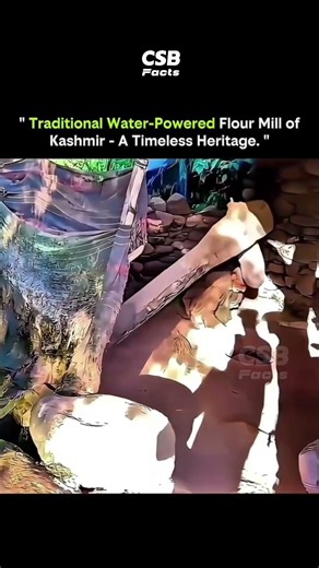 600-Year-Old Water Mill Still Working 🤯🌊 | Kashmir Gharat