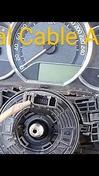 How to Replace Spiral Cable (clock spring) Toyota Corolla