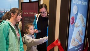 How to use McDonald's new kiosk