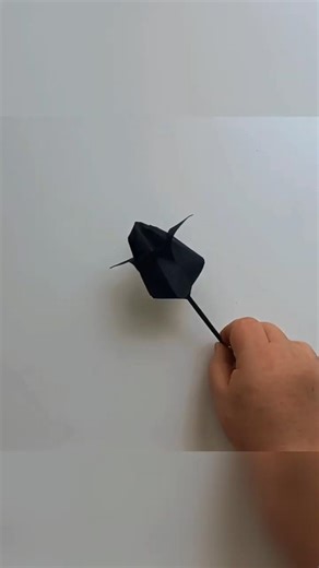 DIY paper tulip, DIY origami, origami, paper crafts