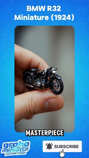 This BMW R32 (1924) Miniature Looks So Real