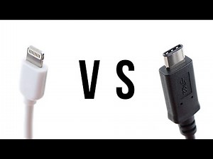 USB Type-C vs Apple's Lightning Connector