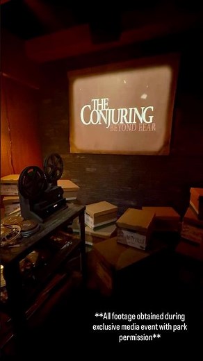 POV Inside Cedar Point HalloWeekends NEW Screamium Experience 😱 Conjuring: Beyond Fear