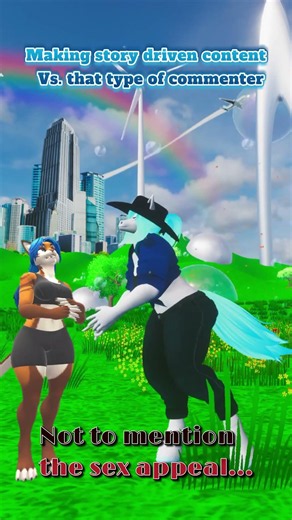 Shut your mouth you little #vrchat #furry