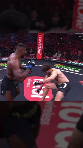 Brutal Francis Ngannou KO 2026 fight #francisngannou