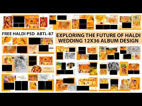 Exploring HALDI 12x36 Wedding Album PSD file download 2025 PSD file free download ABTL-87