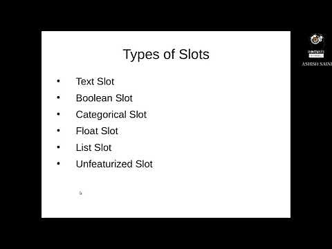 How to use Slots in RASA?