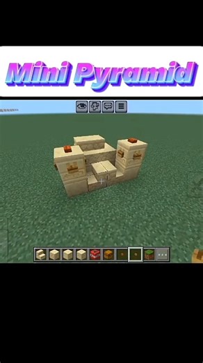 Minecraft Mini Pyramid 🤩😍