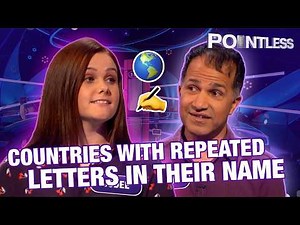 Five Pointless Answers: Countries With AT Least One Repeated Letter | Pointless
