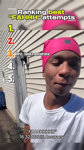 Ranking best "FAHHH!" attempts