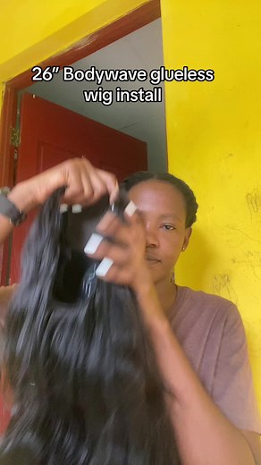 26” Bodywave Glueless Wig Install: Easy and Flawless Hair Transformation