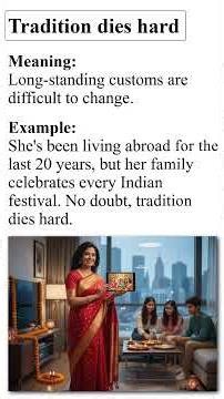 These proverbs have carried cultures and traditions