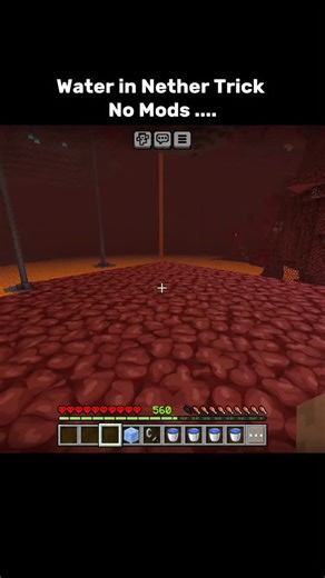 Valid Player on Instagram: "Minecraft Nether Water Follow for more! #minecraft #minecraftshorts #reels #viral #minecraftreels #trending #phonk #shorts #trendingreels"