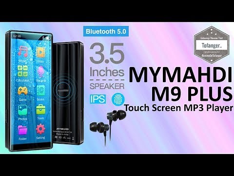 MYMAHDI M9PLUS - Mymahdi MP3 player - 8GB storage - Color touch screen - Bluetooth 5 - Unboxing