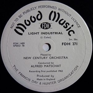 New Century Orchestra – Light Industrial / Fabrique Orientale (1962, Vinyl)