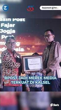 Anniversary Gift, Banjarmasin Post Wins 2026 Media Brand Award from the Press Company Association