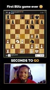 My first Blitz game was against a 1400 😭