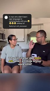 755K views · 10K reactions | Appreciating my dad’s efforts – not learning sign language doesn’t define his parenting. Grateful for both my parents and their support. To parents of deaf/hoh kids facing separation: EMBRACE sign language together, it can positively impact your child’s development. 蘭 | That Deaf Family | Facebook