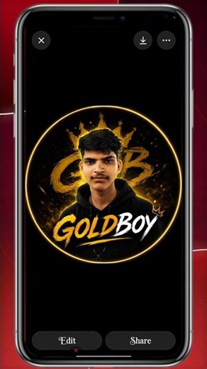 🔥 Goldboy Instagram DP Free Design | Stylish Profile Picture