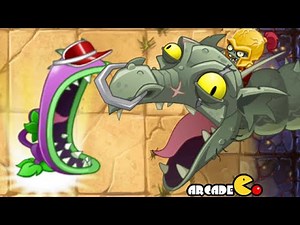 Plants Vs Zombies 2: All Worlds Zomboss Battle New Plant Chomper Vs Zombot Dark Dragon