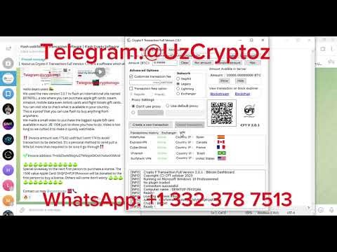 Sending 9.99999 BTC flash with CFT V 2.0.1