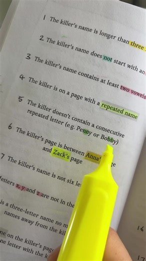 Solving the Puzzle Book Murder: Narrowing Down the Killer