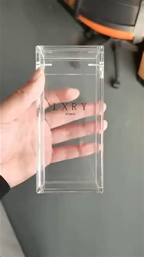 😍 “Wow! Clear Acrylic Box DIY | Must-Try Craft Idea”✨#diyacrylic