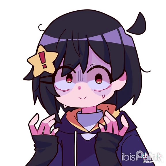 Speed Painting Anime Art Tutorial in ibis Paint X