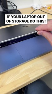 14K views · 119 reactions | If your laptop (MacBook) is out of storage, I will show you how to free it up #macbook #computertricks #computer #laptop #lifetips | Amin Tips | Facebook