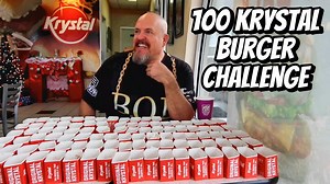 24K views · 533 reactions | Attempting to eat 100 Krystal hamburgers with guest star @deepdisheats Patrick "Deep Dish" Bertoletti | Notorious BOB - Bob Shoudt | Facebook