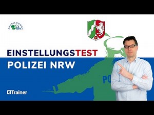 👮‍♂️ Polizei Einstellungstest NRW – Typische Aufgaben mit Erklärung! ✅ #polizei #einstellungstest