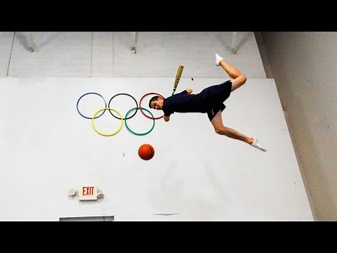 Olympic Trampoline Trick Shots 2