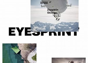 Overlay menu big font rollover - Eyes Print - Awwwards