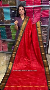 79K views · 2.4K reactions | ✨CODE - KTRG70. ✨Price - Rs.679 ✨kanchi Cotton ✨Chilly Red with Green ✨CHECKED PATTERN ✨Place an Order through Our Website “www.lakshmiboutique.co.in “ @lakshmiboutique2021 | Lakshmi Boutique | Facebook