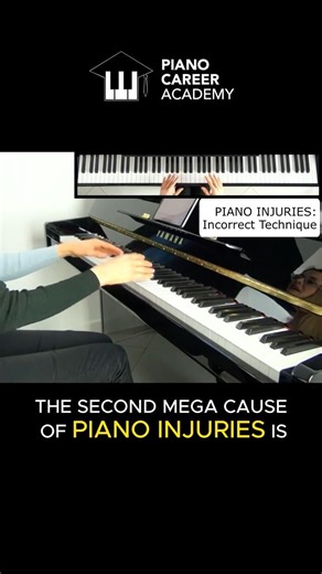 Incorrect Finger Technique | Piano Injuries: Prevention and Recovery #piano #pianotechnique
