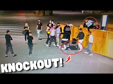 Knockout in Massive Street Fight | Epic & Crazy Bikers Moments 2024 | Ep.320