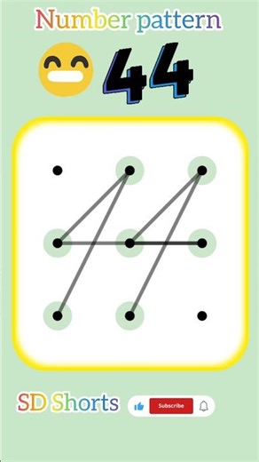 44 Pattern Lock 🔐 #pattern #patternlocks #patterns #patternlocks #shorts #shortvideo #youtubeshorts