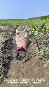 Amazing Traditional Fish Trap Working Well