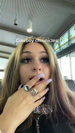 Omg #airport #cowboy