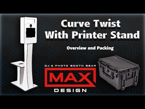 Curve Twist Photo Booth by Danny Max: Overview and Packing