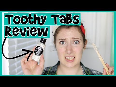 LUSH TOOTHY TABS REVIEW + MOUTHWASH TAB REVIEW // The Best Zero Waste Toothpaste?!