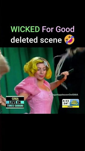 Wicked For Good deleted scene #wickedmusical #ladygaga