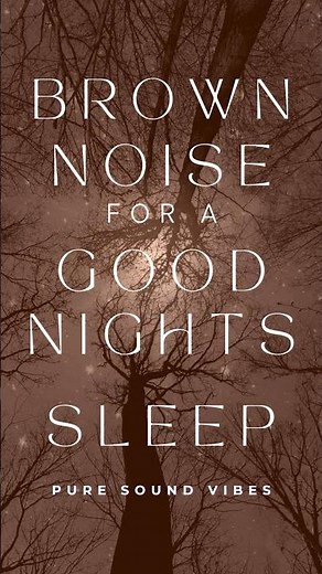 8 Hours of Smooth Brown Noise | Deep Sleep, Focus & Relaxation | Pure Sound Vibes #brownnoise