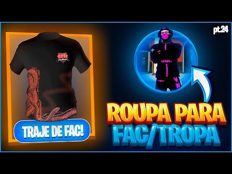 COMO CRIAR TRAJE para FAC ou TROPA na SUA cidade de GTA RP! pt.24