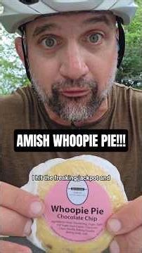I finally found an AMISH WHOOPIE PIE!!! #tyridestomaine #whoopiepie #foodie #foodreview
